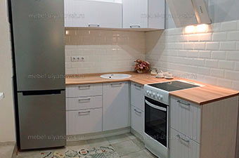 Заказать кухню угловую 1600×2100 см от 29.970 руб. Ульяновск